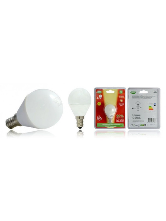 Ampoule à LED ronde E14 - 4W - Eclairage