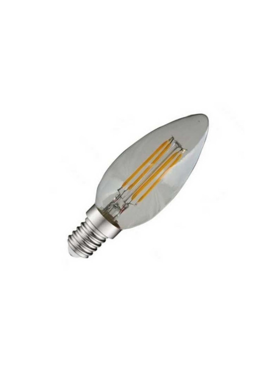 Ampoule à LED flamme à filament E14 - 4W - 4000°K - Eclairage
