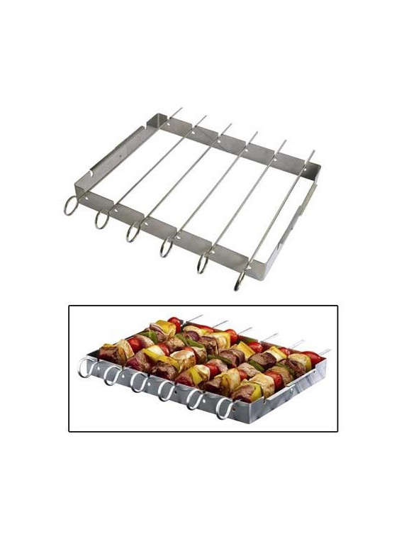 Porte-brochettes pour cuisson au barbecue - 9679165