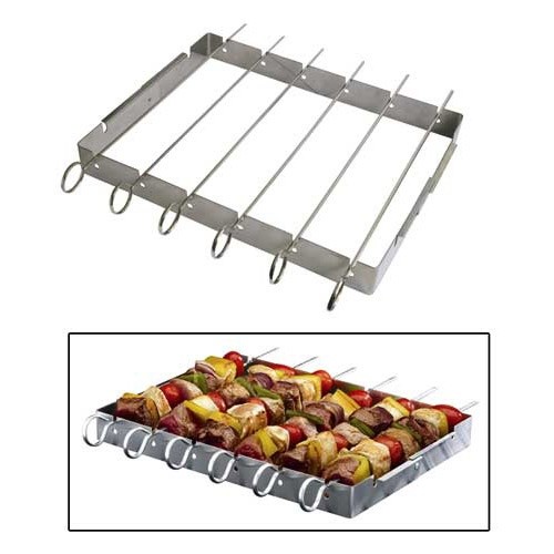 Porte-brochettes pour cuisson au barbecue - 9679165