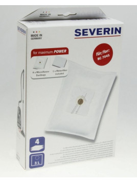 Sacs microfibres Severin S'Power BC7045 / BC7046 - Aspirateur