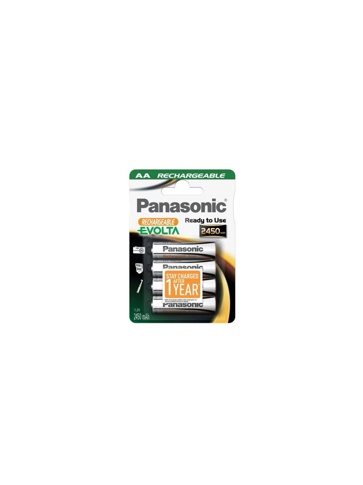 AA - Pile rechargeable 2450mAh Panasonic