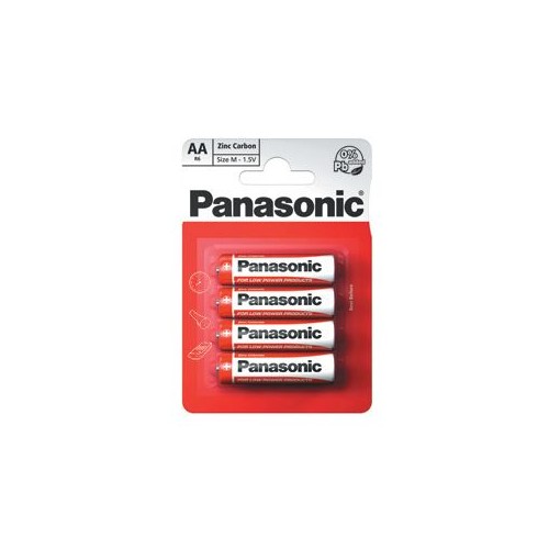 AA - Blister 4 piles standards Panasonic