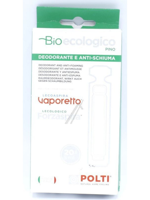 Produit anti-bactérien nettoyeur Polti Vaporetto - BIOECOLOGICO