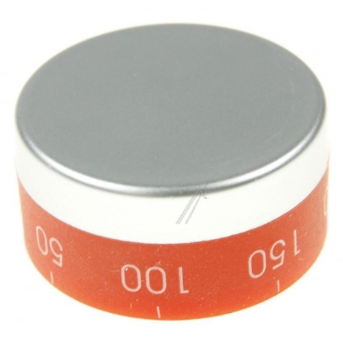 Bouton de thermostat rouge Lagrange Plancha Pro 219 - Plancha