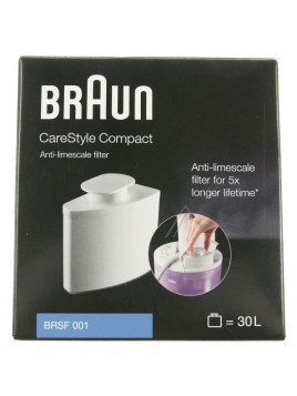 Filtre anti-calcaire BRSF001 Braun CareStyle Compact IS2044VI - Centrale vapeur