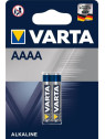 AAAA - Blister 2 piles alcaline Varta LR61