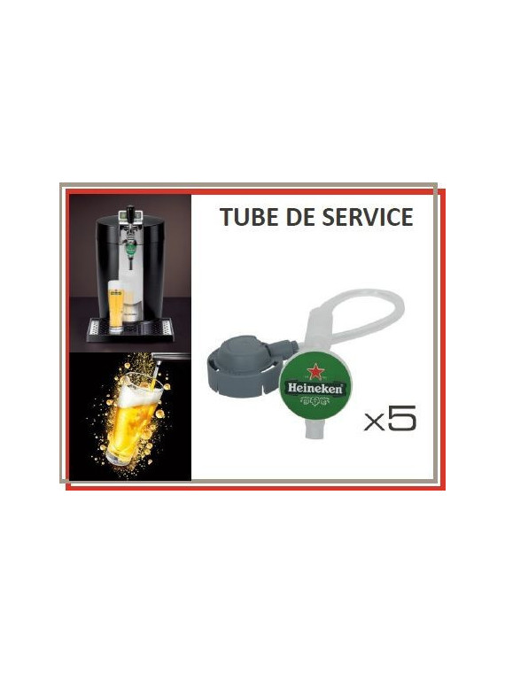 Tube de service x5 Krups / Seb Beertender - Tireuse à bière