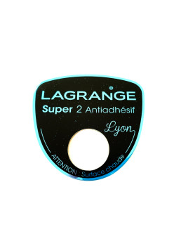 Plaque de marque noire Lagrange Super 2 039xxx - Gaufrier