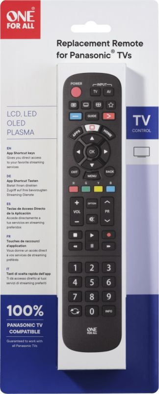 Télécommande universelle Panasonic - TV écran lcd - URC4914