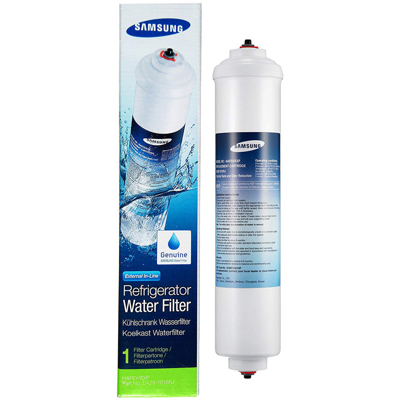 Véritable Samsung Aqua-Pure DA29-10105J HAFEX EXP réfrigérateur filtre à eau externe 