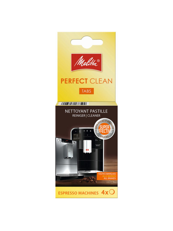 Pastille de nettoyage Perfect Clean 4x1,8g Melitta - Cafetière