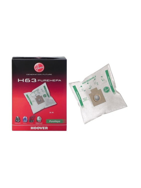 H 63  Sacs d'aspirateur