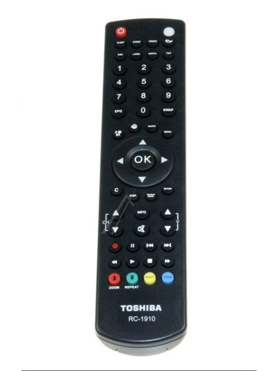Télécommande Toshiba 22L1333G - TV écran lcd
