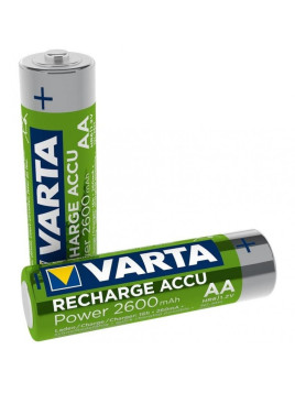 Blister 2 piles AA rechargeable 2600mAh Varta