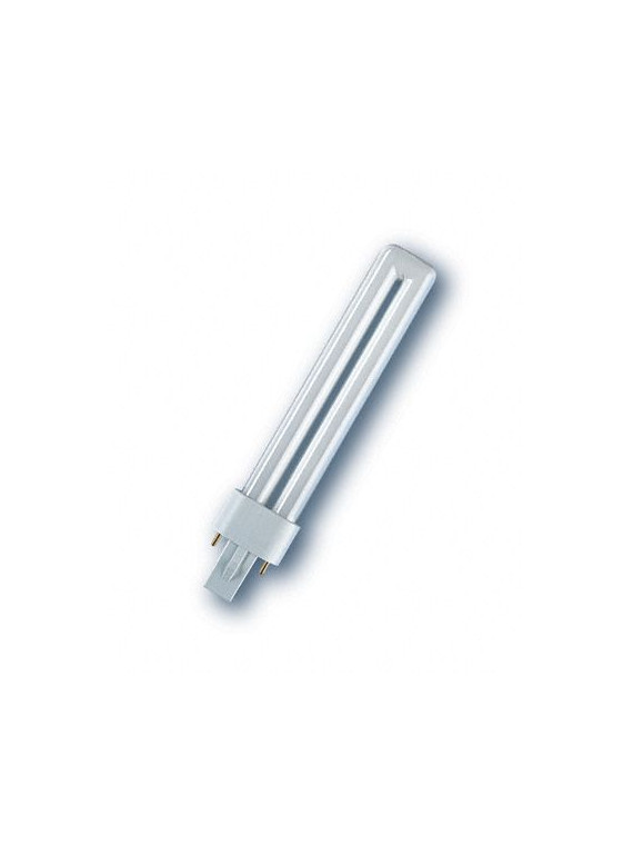 Lampe fluocompact Dulux S G23 - 9W Osram - Hotte