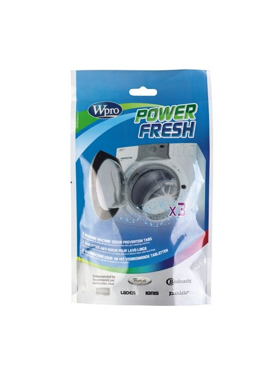 AFR300 - Tablette anti-odeur Wpro PowerFresh - Lave linge
