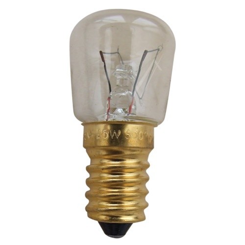 Ampoule de four 25w 300 degrés E14 T25 ampoule à incandescence 2700k blanc  chaud dimmable ampoules pygmées pour four, micro-ondes, lampe au sel,  paquet de 4
