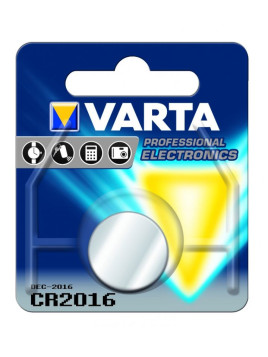 Pile bouton lithium 3V Varta CR2016