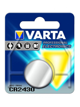 Pile bouton lithium 3V Varta CR2430