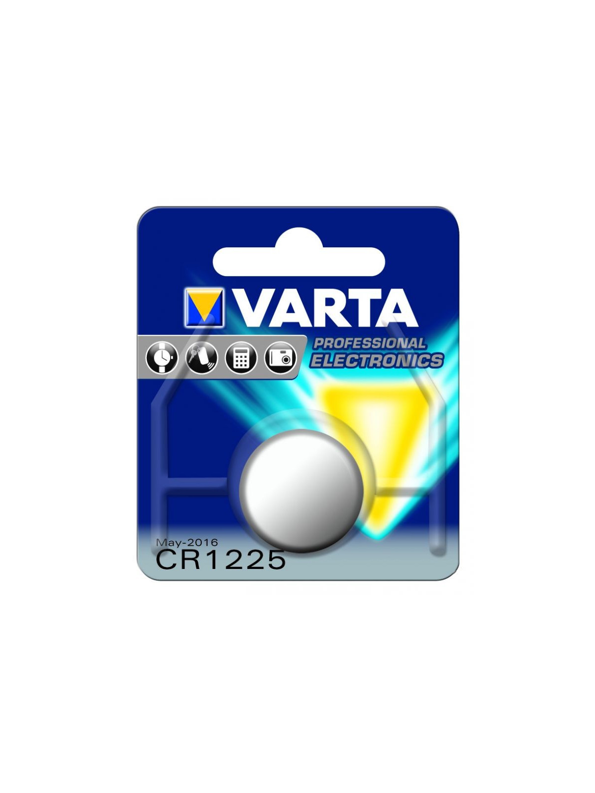 Pile bouton lithium 3V Varta CR1225