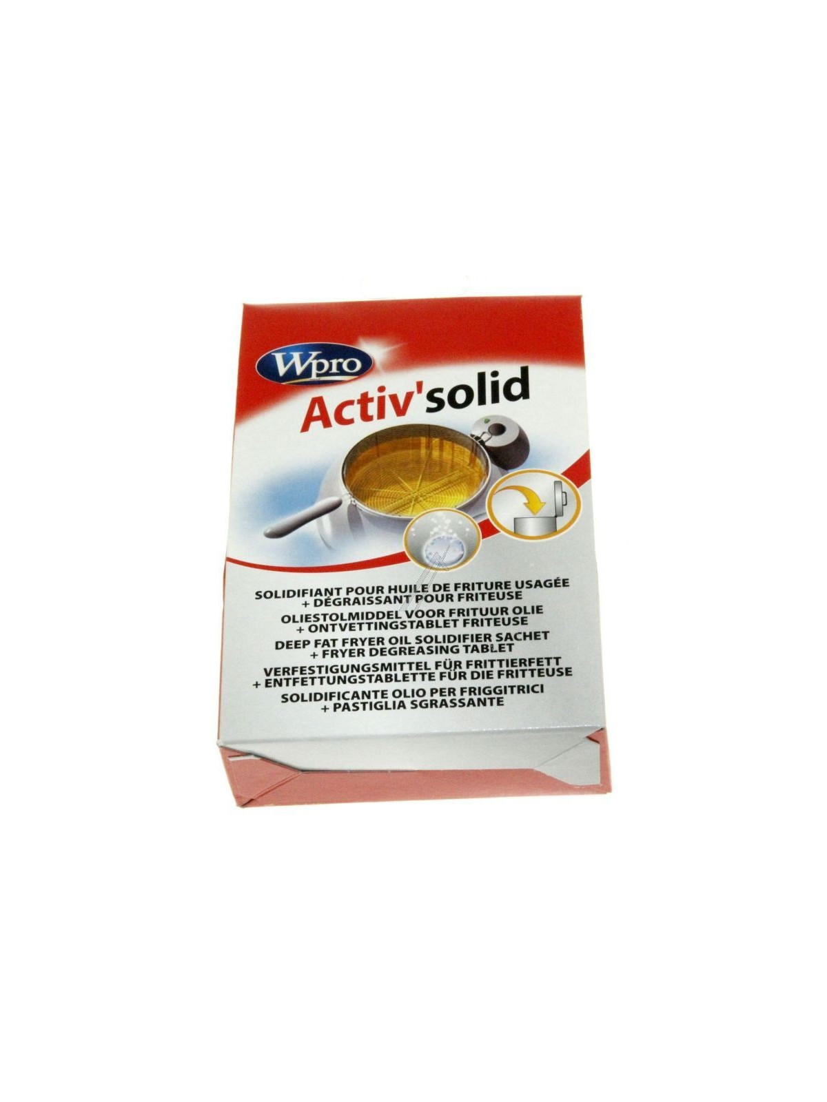 Solidifiant huile Wpro Activ'solid - Friteuse 