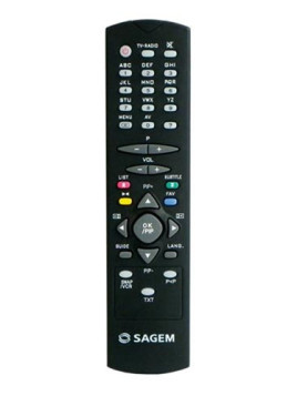 Télécommande Sagem TWIN640T - Récepteur tnt