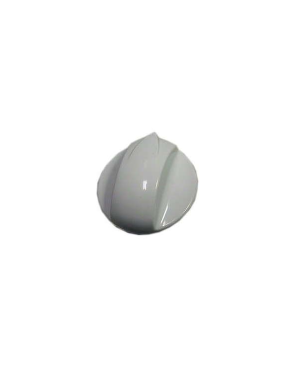 Bouton blanc Indesit WITL1001FR - Lave linge