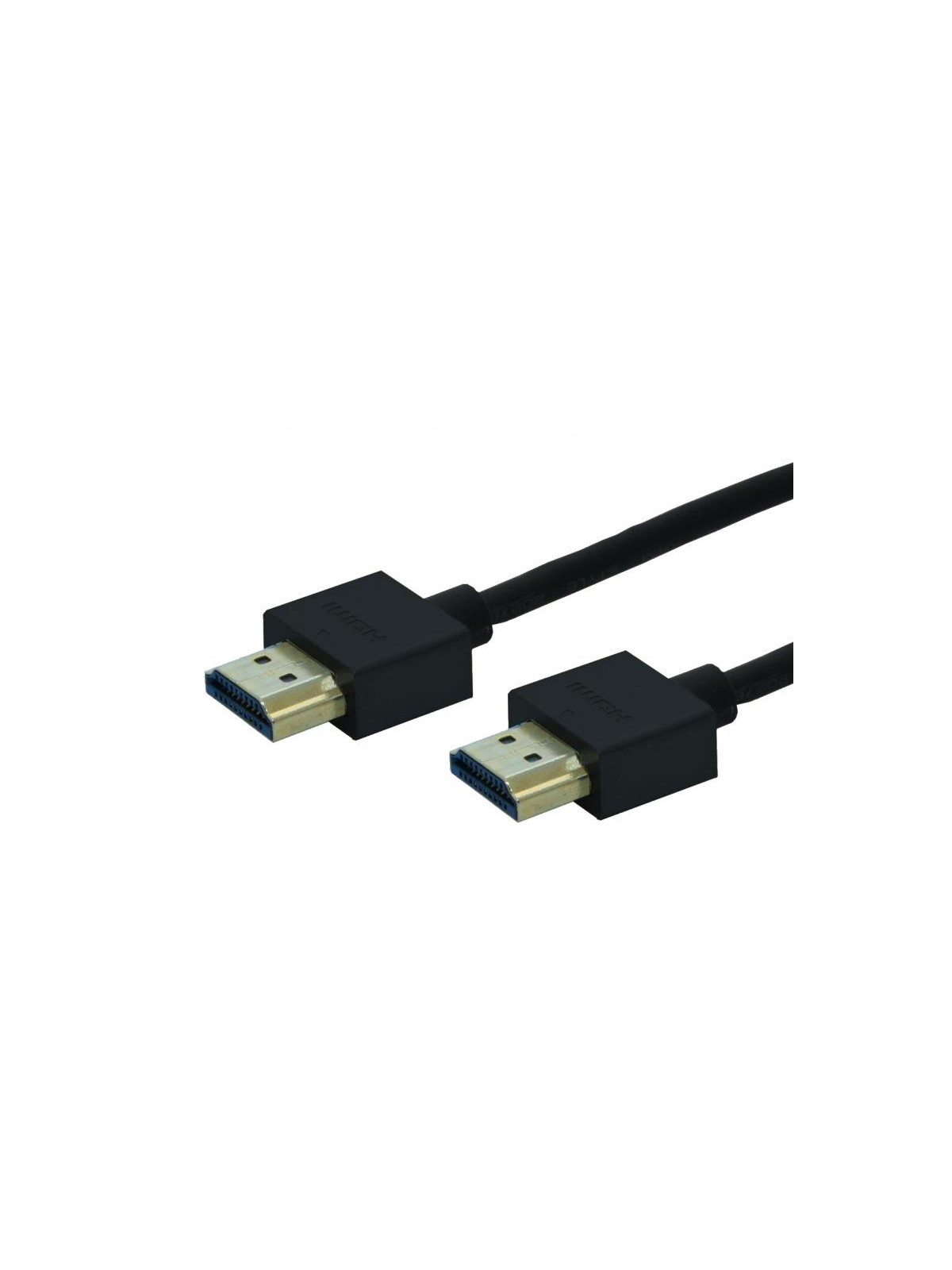 Cordon HDMI 1.4 haute vitesse Slim - Long. 1,00m