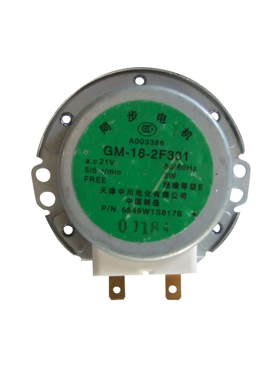 Moteur de plateau LG MH6320F / MH6330NS - Micro-ondes