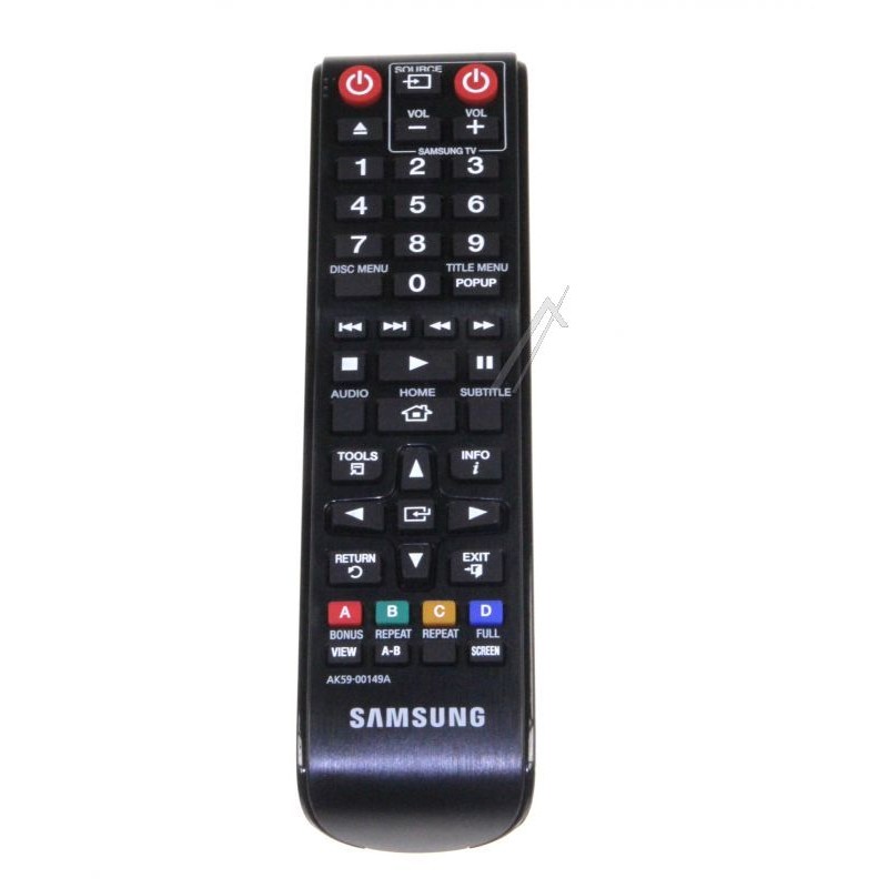 Télécommande Samsung BDH5500 - Lecteur blu-ray 3D - AK59-00149A