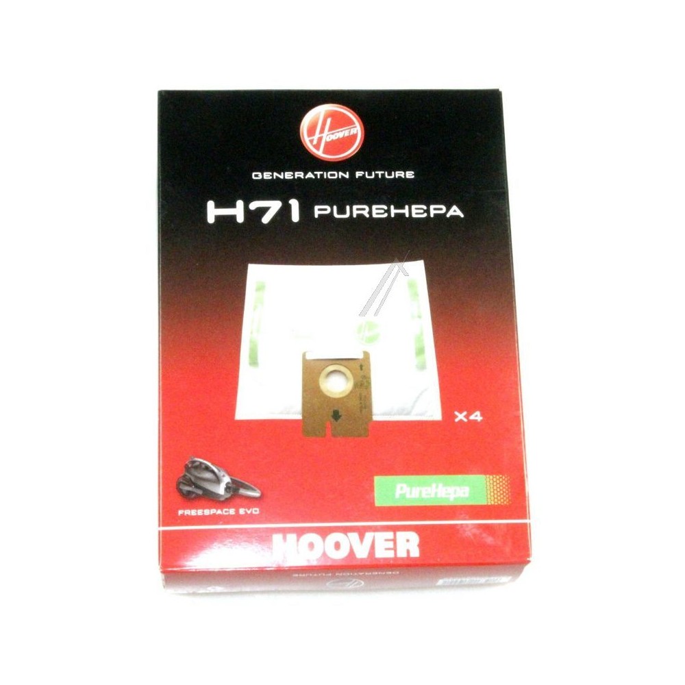 Sac aspirateur Hoover Freespace H71 x4