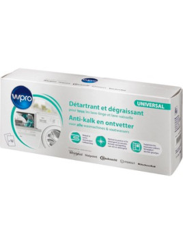 Détartrant lave linge et lave vaisselle - 6 sachets